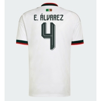 Camiseta México Edson Alvarez #4 Segunda Equipación Replica Mundial 2026 mangas cortas
